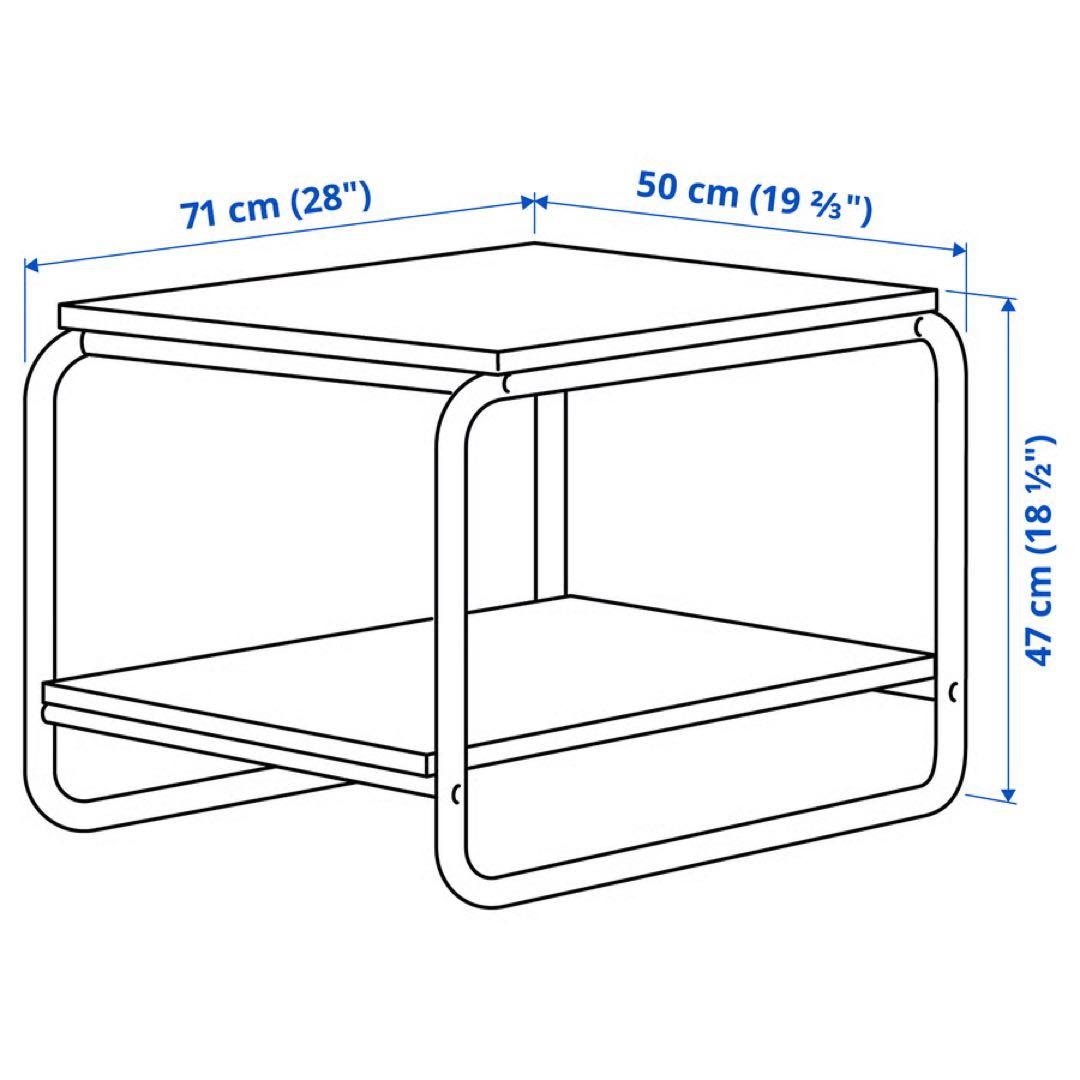 値下げ中　IKEA BAGGBODA バッグボーダ サイドテーブル　美品