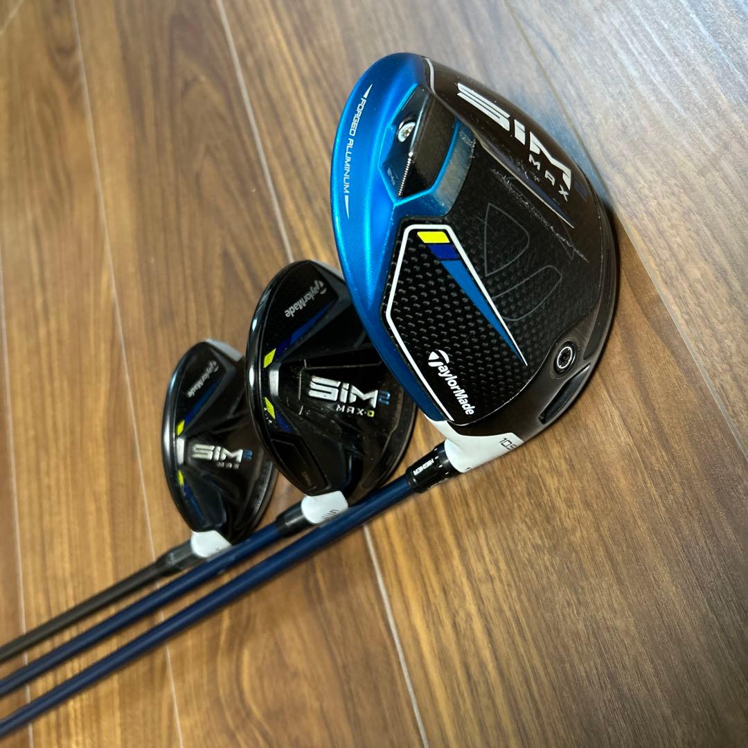 【豪華】【大人気】テーラーメイド sim2 シム2 ゴルフクラブセット 12本