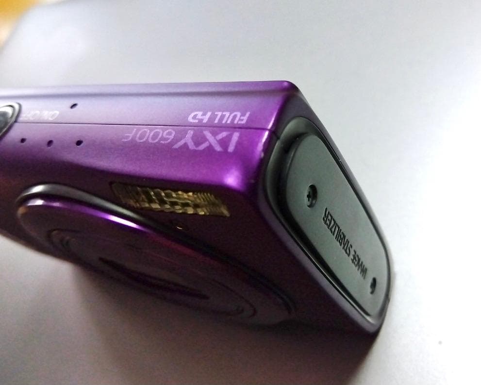 Canon IXY 600F パープル コンパクトデジタルカメラ