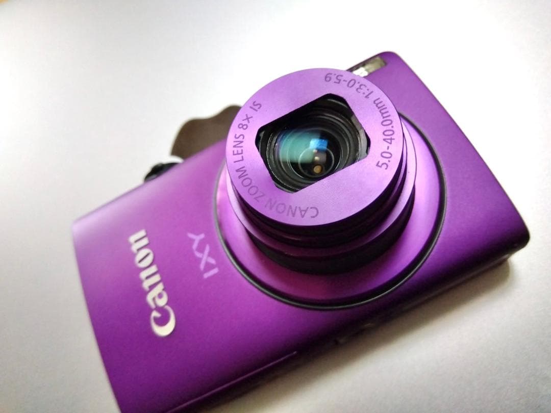 Canon IXY 600F パープル コンパクトデジタルカメラ