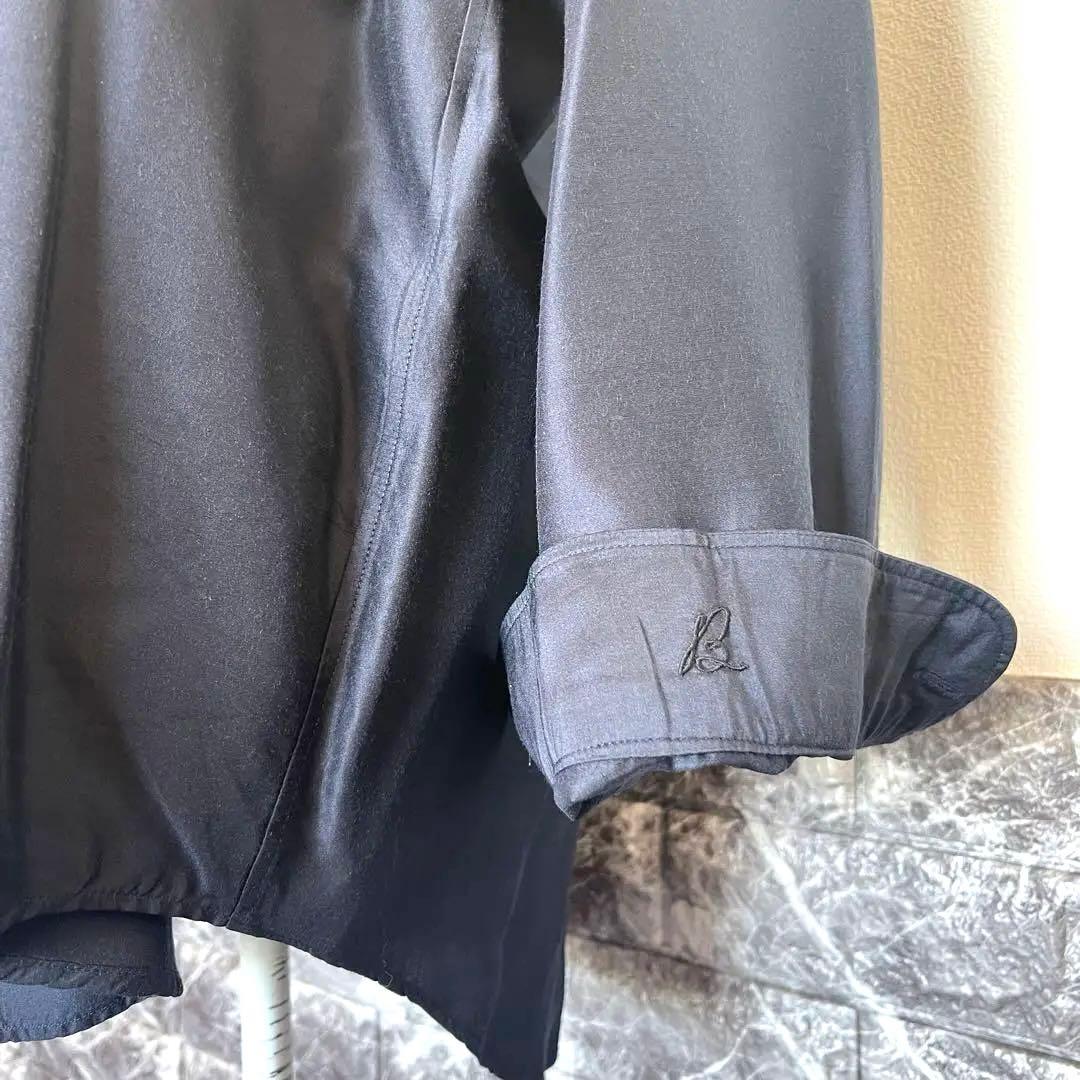 【MADISONBLUE】シルクハンプトンシャツ☆クリーニング済 清潔品