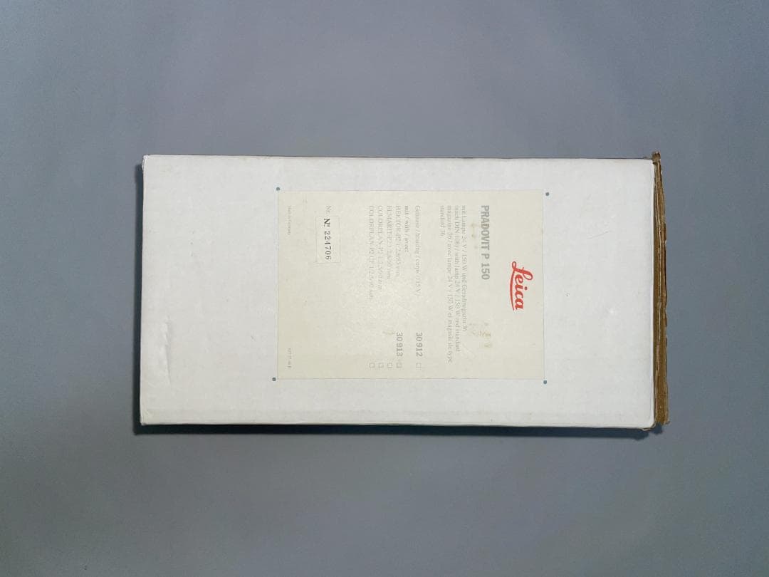 Leica Pradovit ライカ・プラドビット、完全動作、美品、付属品完備