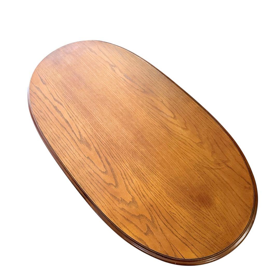 HR736 三越ブルージュ　籐　ラタン　ローテーブル　コーヒーテーブル