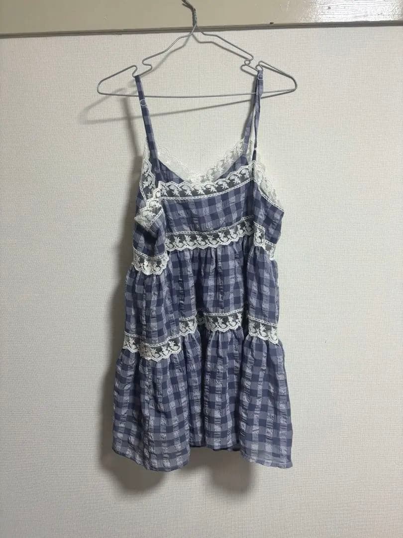 merry jenny checkフレアベビードール