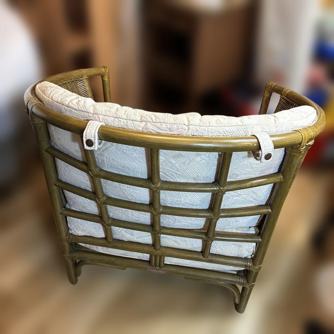 籐製　カサブランカ　RITMO ラタンチェア　CASABLANCA ソファ