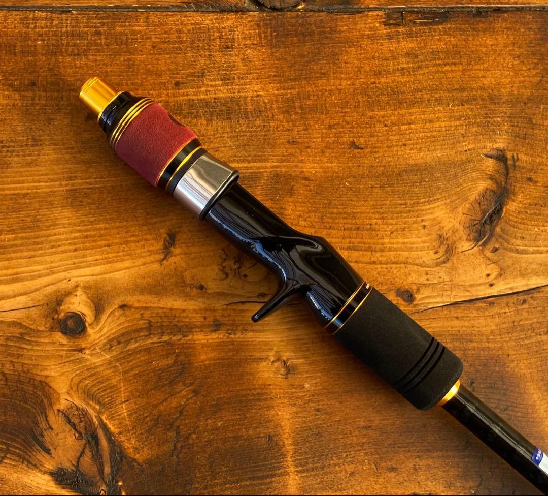 ジギングセット　レフトハンドル　3ピースパックロッド　Fujiガイド タイラバ