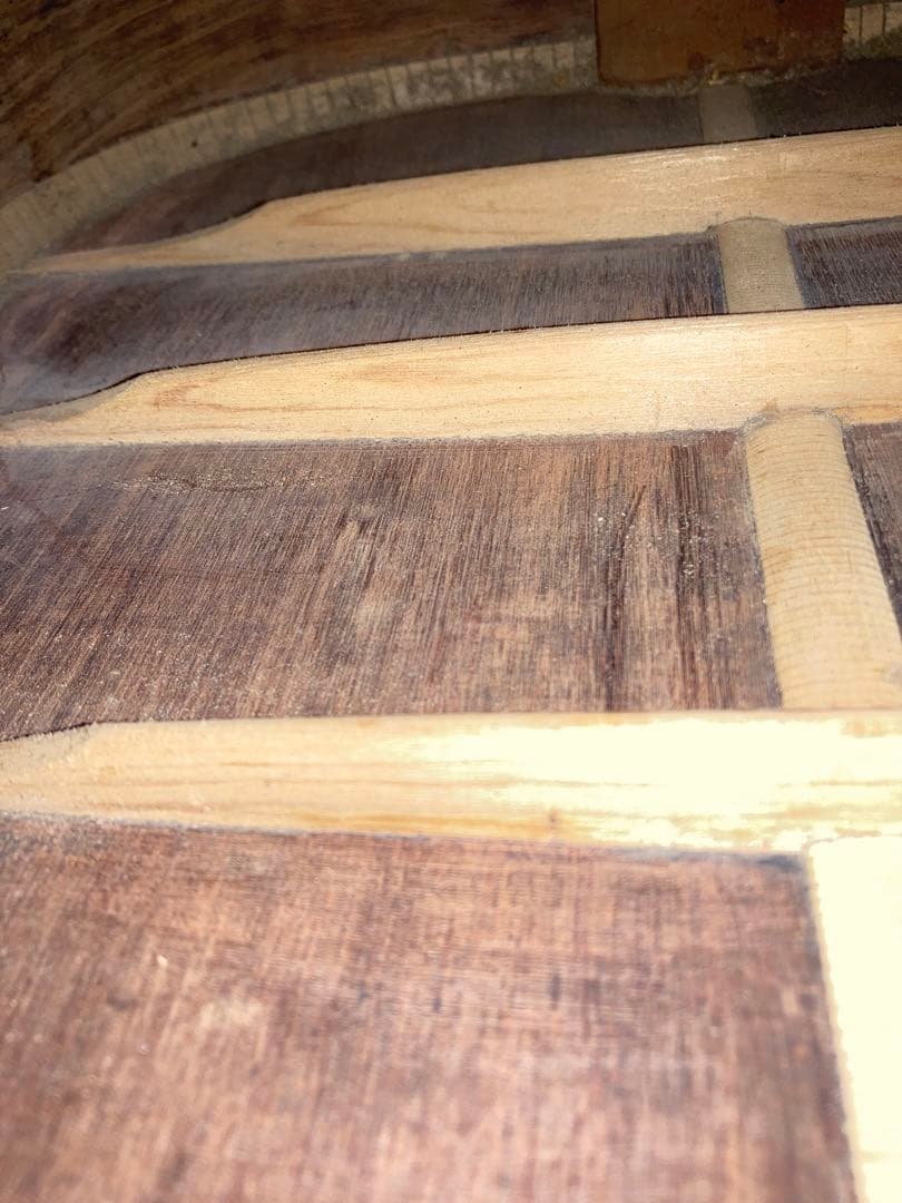 マ*ズ様 ハンドメイドギター　ホンジュラスローズウッド　ジャンク