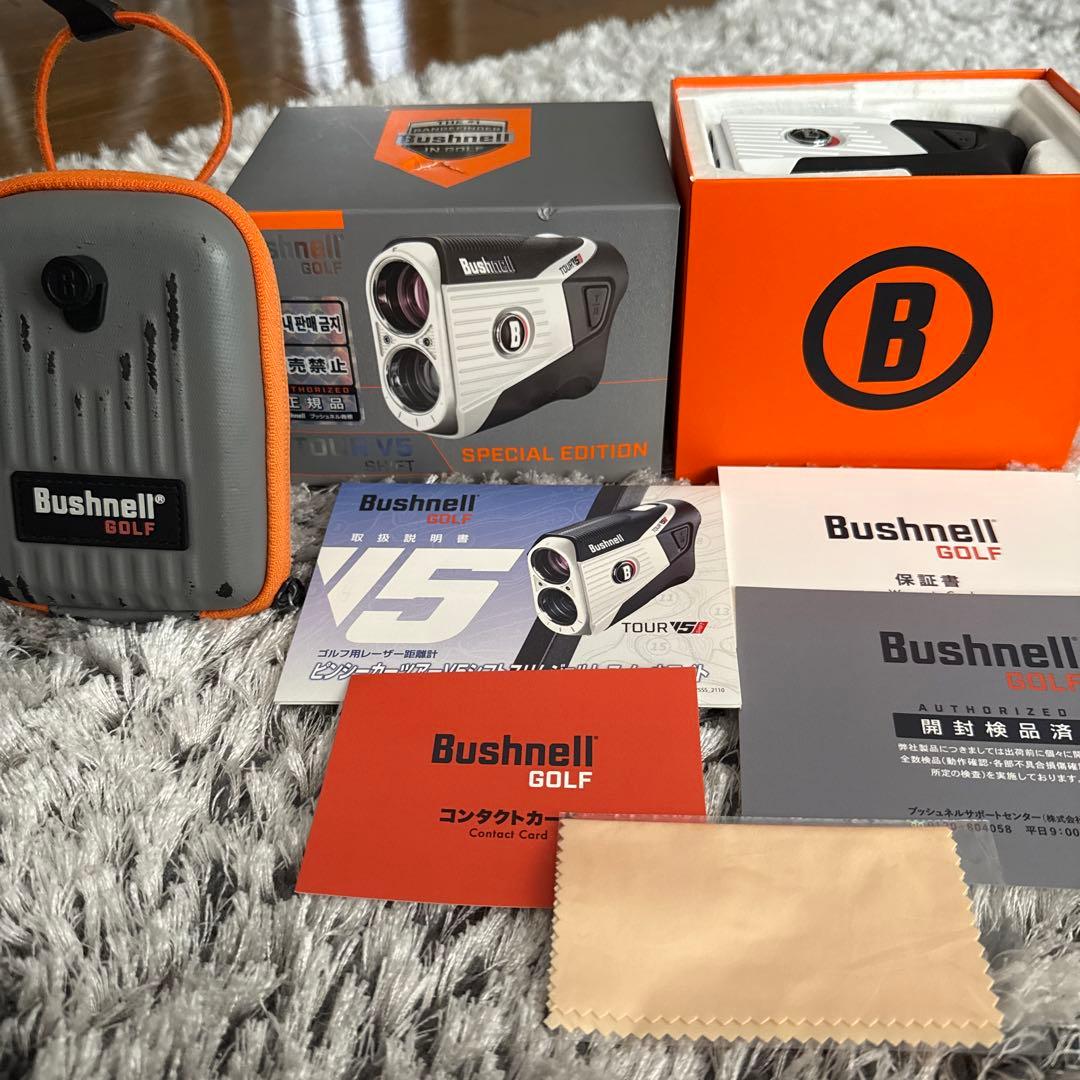 限定色‼️Bushnell V5 ゴルフ用距離計 特別版