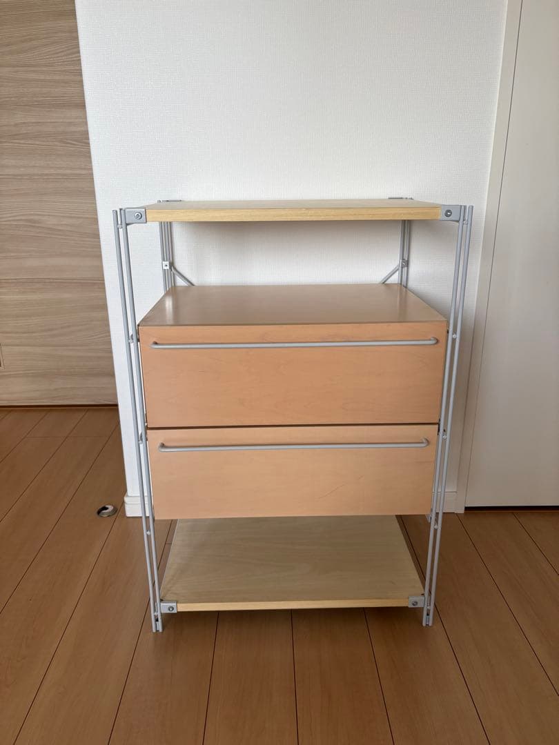 無印良品 MUJI スチールユニットシェルフ　6月末までの掲載