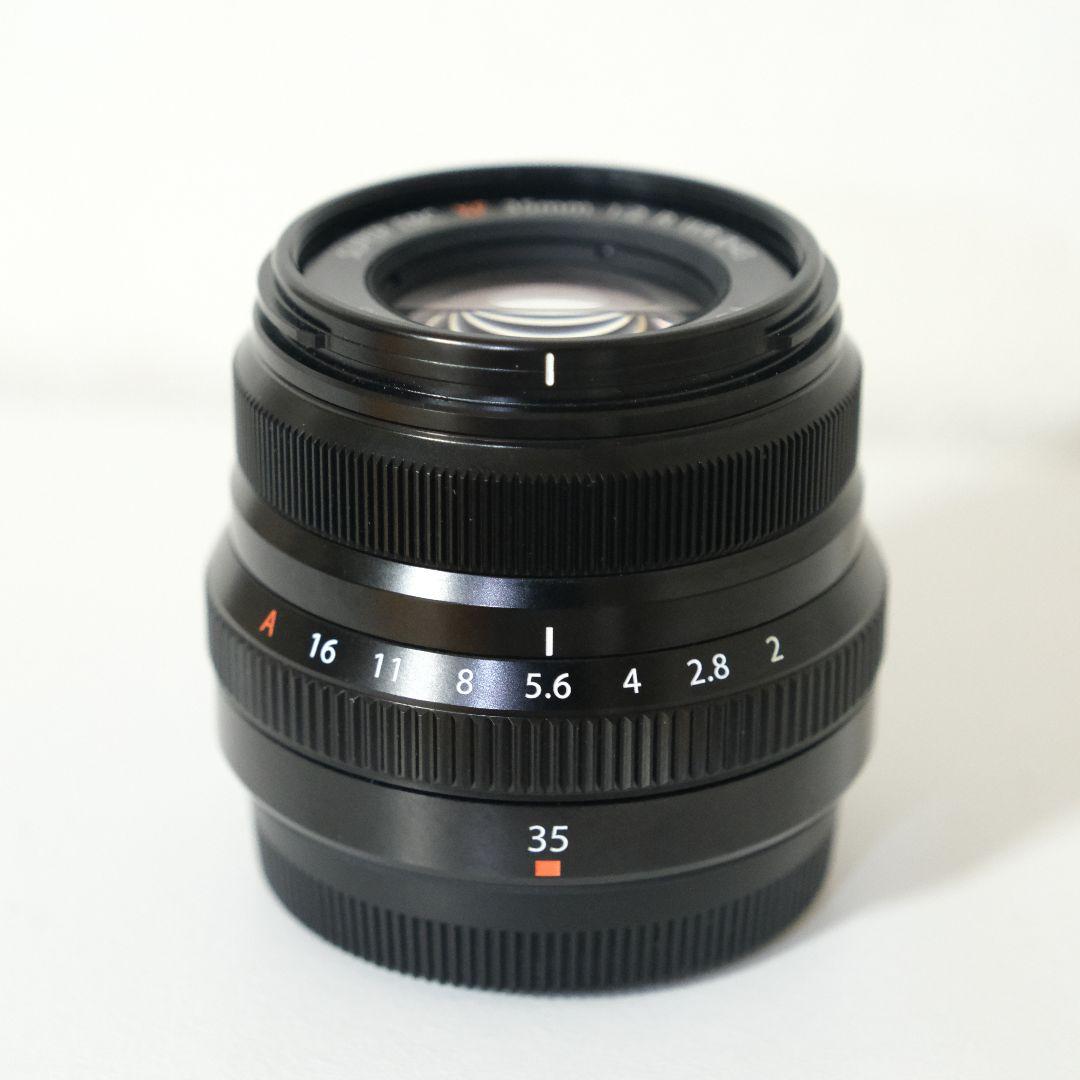 FUJINON XF35mm F2 R WR 富士フイルム　別売フード付