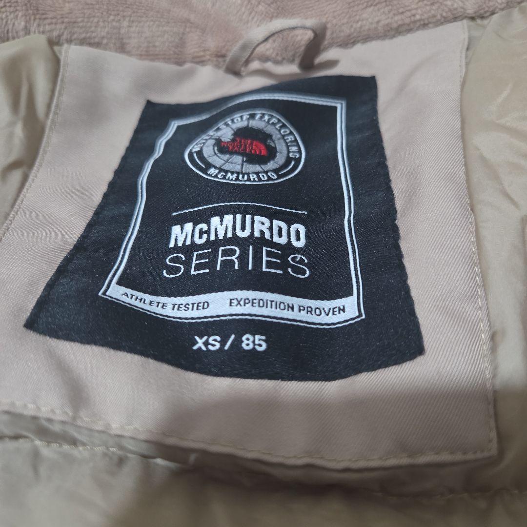 ノースフェイス マクマード エアー 2 ベージュ メンズ XS
