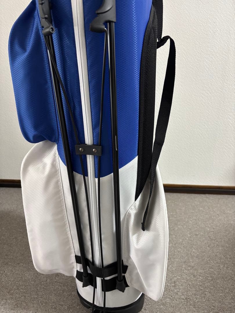 SRIXON スタンド式キャディバッグ ホワイト/ブルー　美品