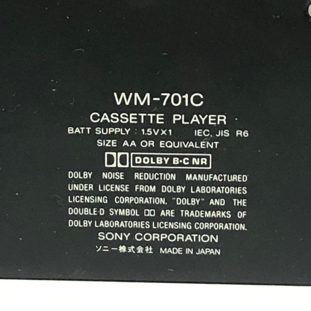 SONY ソニー カセットウォークマン WM−701C ジャンク