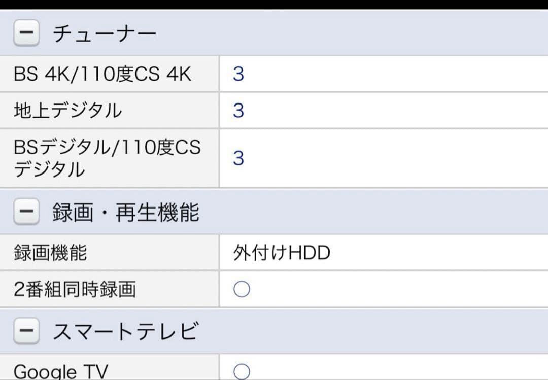 SONYテレビXRJ-65X90J 65V