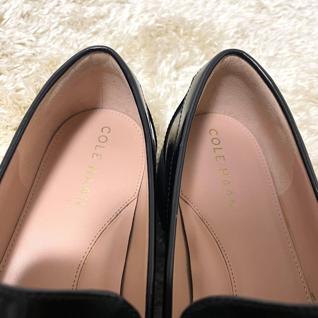 コールハーン　COLE HAAN ジュネーブチェーンローファー　黒　25cm