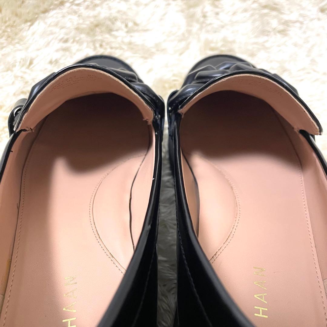 コールハーン　COLE HAAN ジュネーブチェーンローファー　黒　25cm