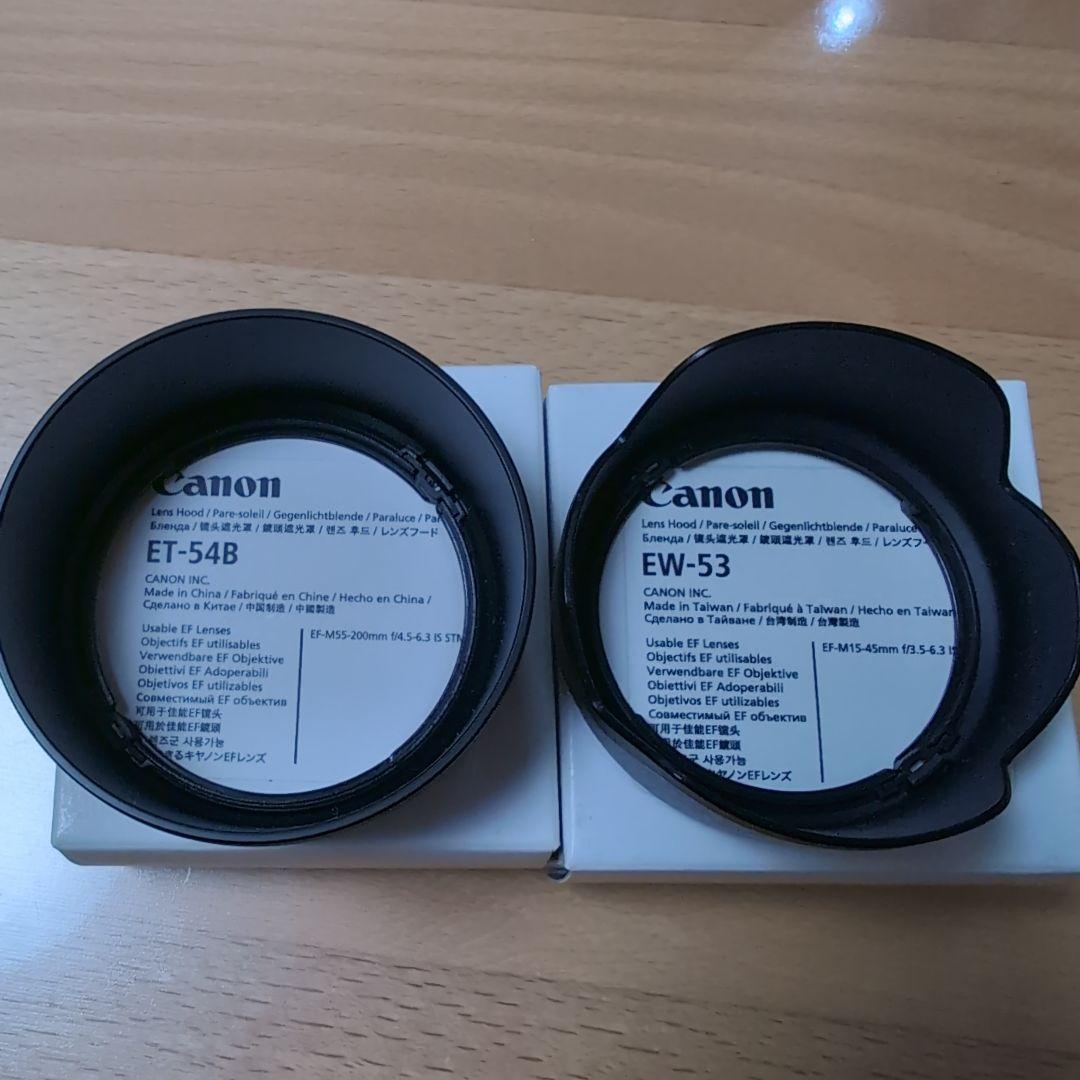 【SALE】Canon EOS M100 ブラック レンズ2種フード フィルター