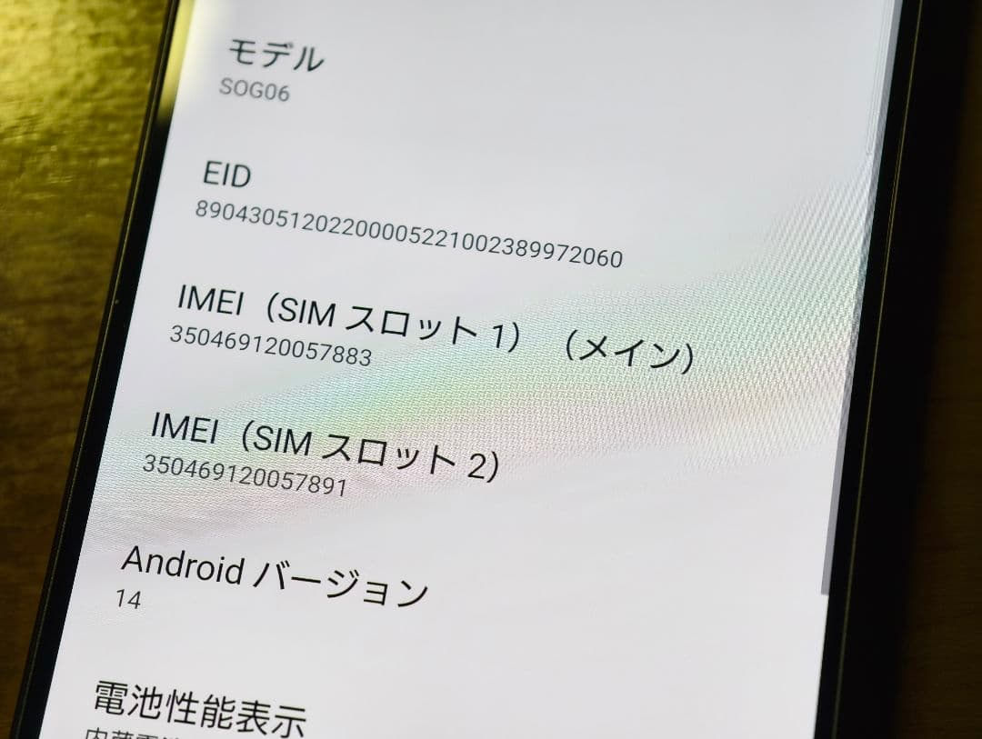 SONY Xperia 1Ⅳ SOG06 [美品]