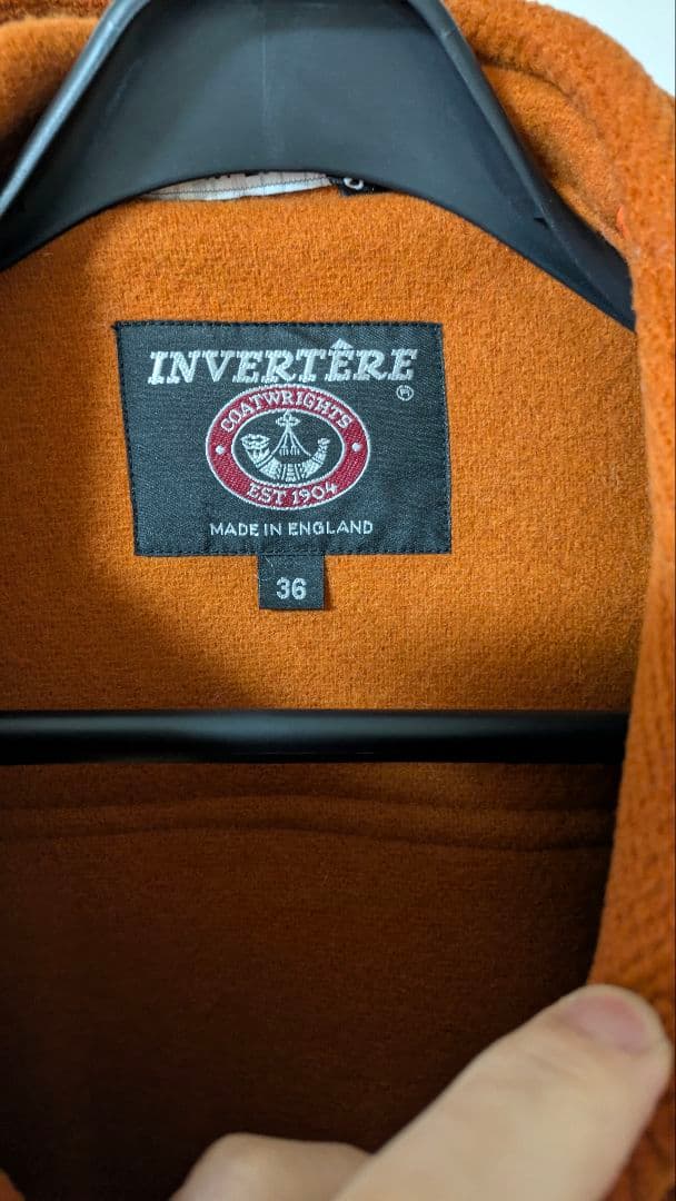 【週末値下げ】INVERTERE サイズ36 ダッフルコート インバーティア