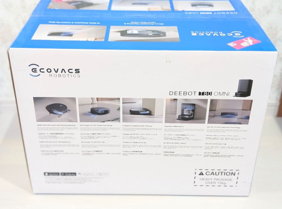 ECOVACS エコバックス DEEBOT T80 OMNI ロボット掃除機 黒