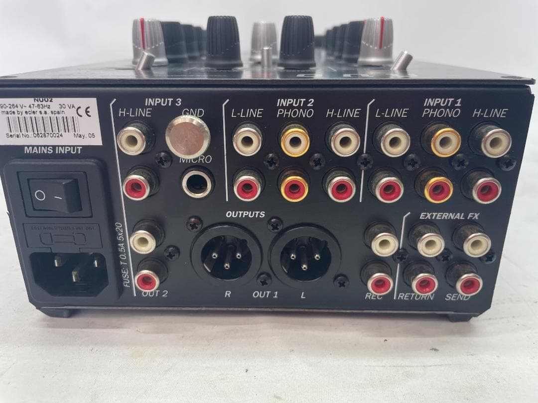 稀少　ecler nuo2 DJミキサー 07c06