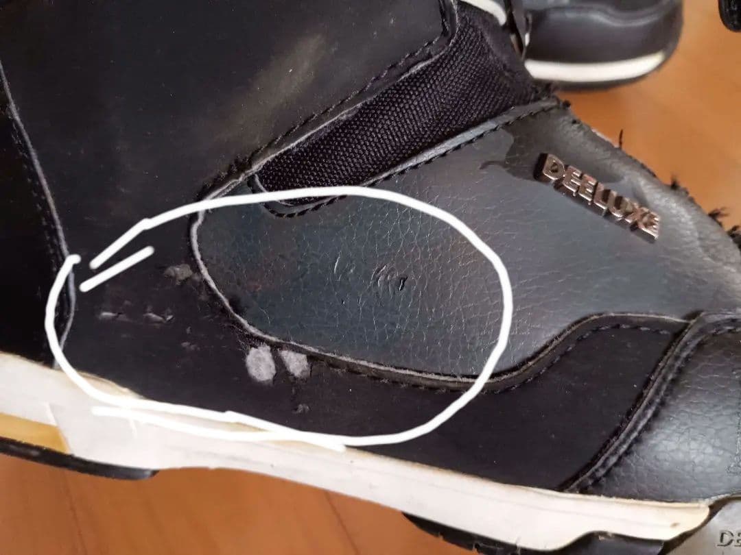 スノーボードブーツ ブラック　DEELUXE 26.5