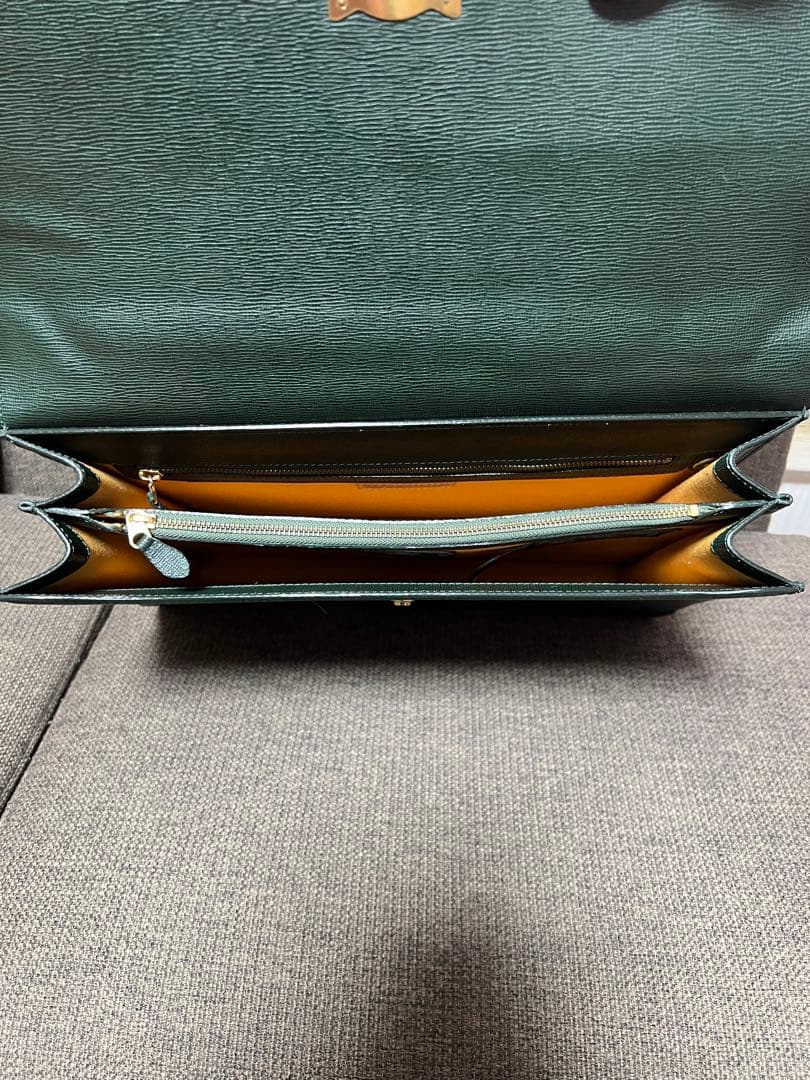 SOMES SADDLE ソメスサドル 本革 ビジネスバッグ ダークグリーン