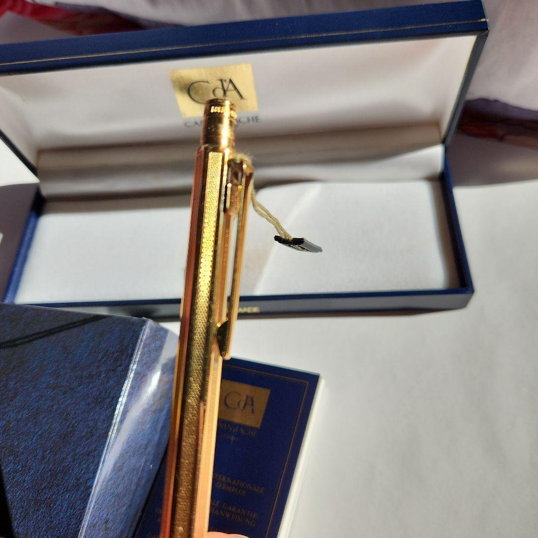 CARAN d'ACHE ボールペン 金メッキ