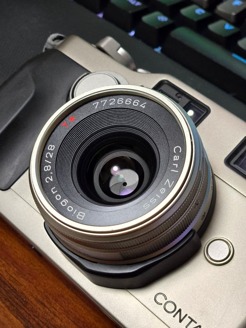 CONTAX G2 45mmF2・28mmF2.8 純正レンズセット