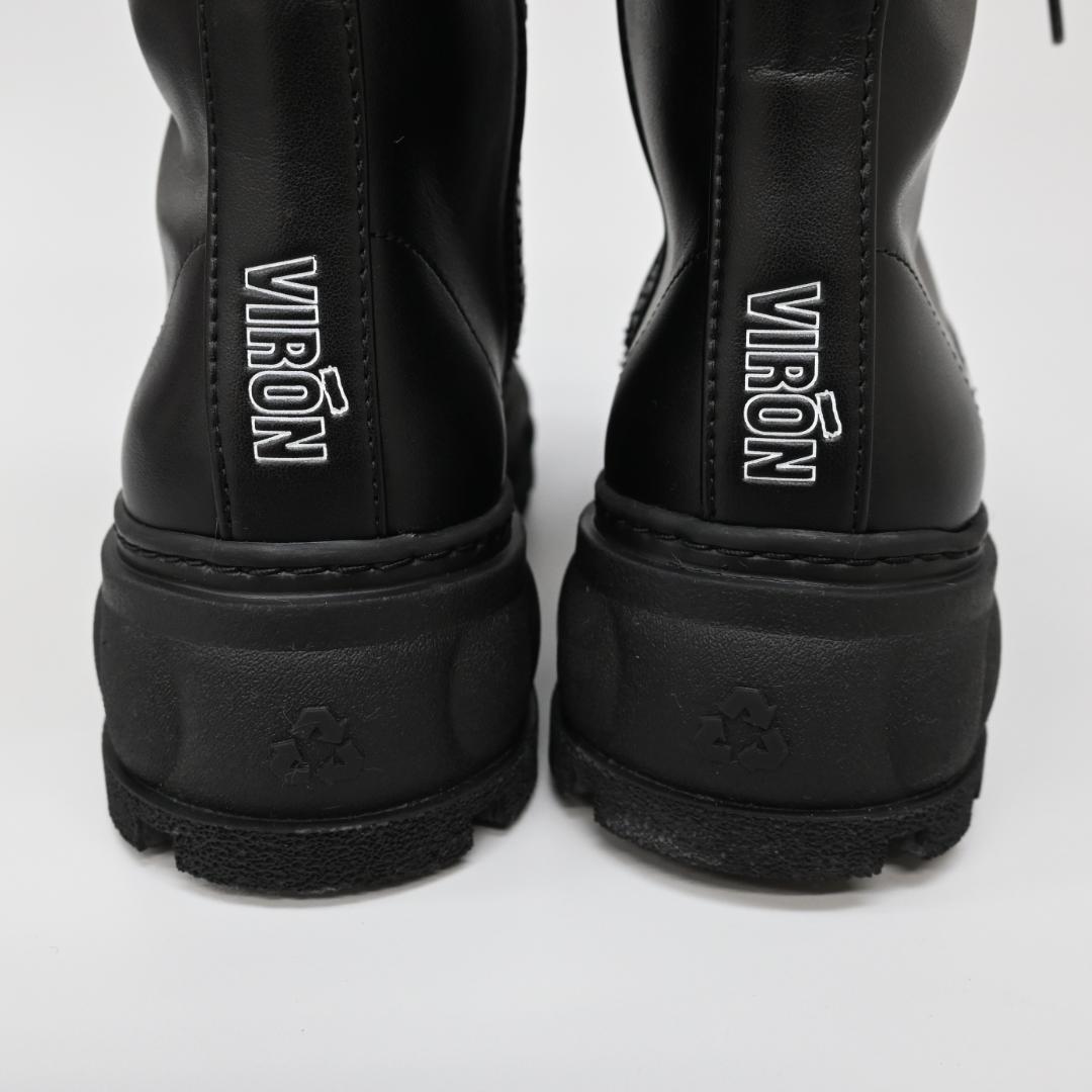 □ 44683★年 ヴィロン Volt ブーツ ロングブーツ サイドジップ\"