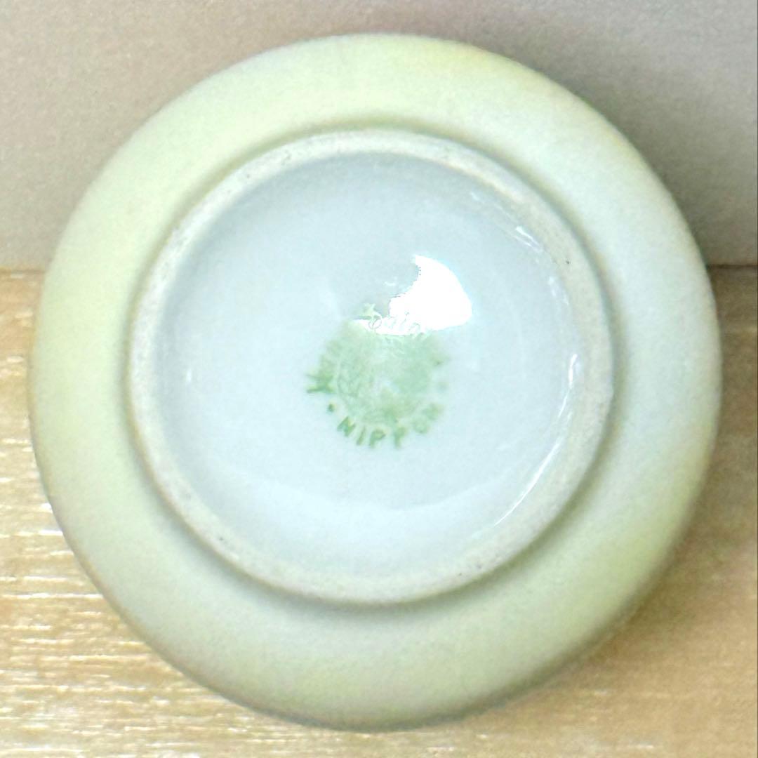 【極希少】オールドノリタケ ヤシの木風景文 両耳花瓶 M-NIPPON印 盛上げ