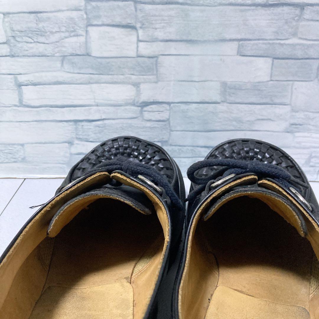 名作 E COX ギブソン 革靴 11355 本革 英国 黒 28 9