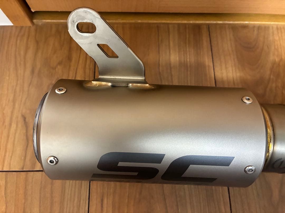 専用SC プロジェクト スリップオン　マフラー　CR-T 　zx-6r 用