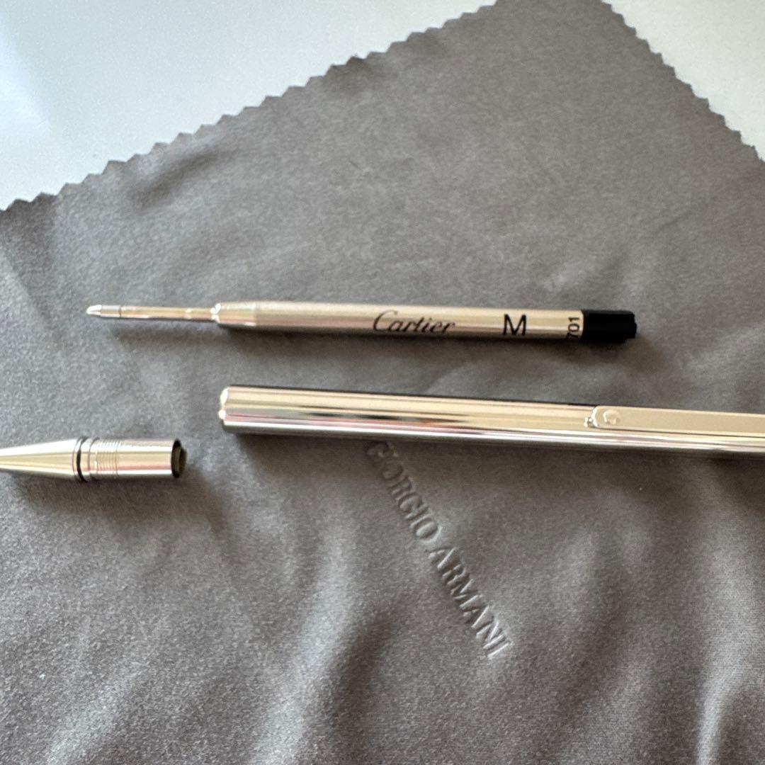 美品⭐️Cartier ボールペン 2本セット　レザーケース付