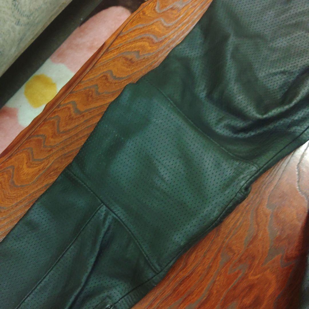 RSタイチ　レザーメッシュパンツ　LLサイズ　膝カップ入り！