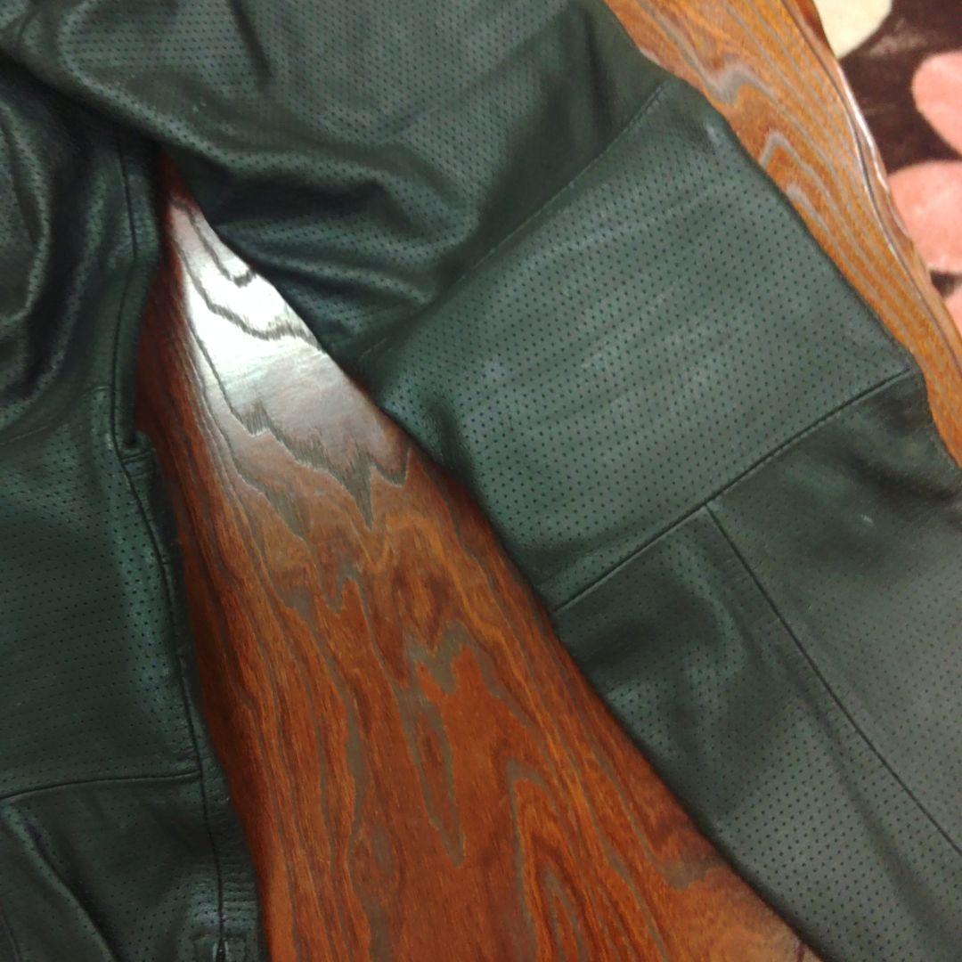 RSタイチ　レザーメッシュパンツ　LLサイズ　膝カップ入り！