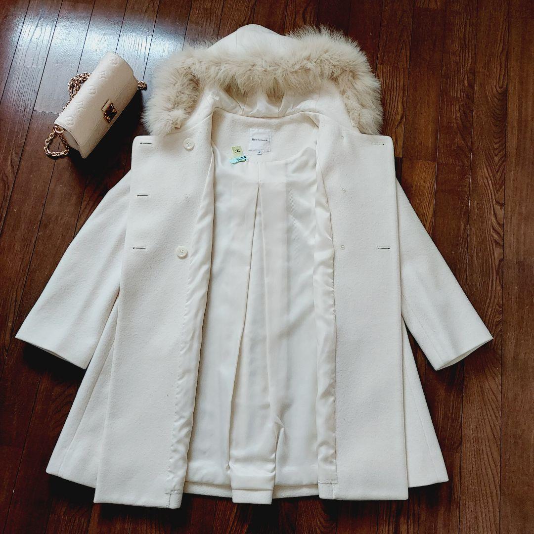 週末値下げ！アナトリエ ボンメルスリーAラインコートsize38　クリーニング済