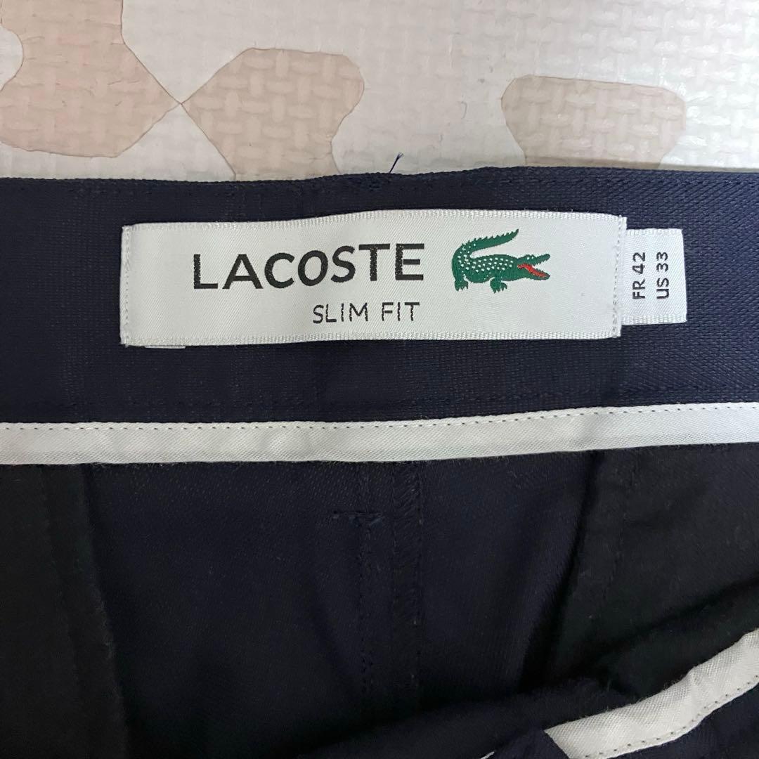 ラコステ　ゴルフ　スラックス　パンツ　LACOSTE