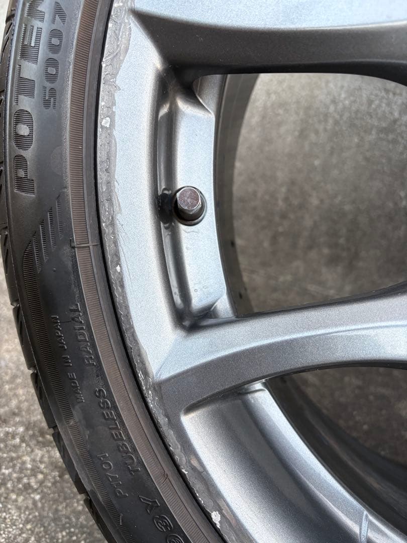 【専用】RX-8 タイプ RS 純正19インチタイヤ&ホイール