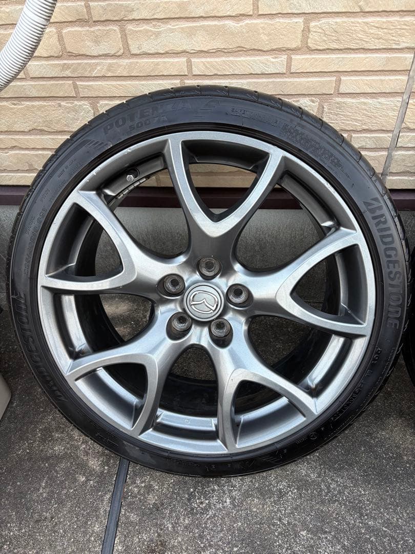 【専用】RX-8 タイプ RS 純正19インチタイヤ&ホイール