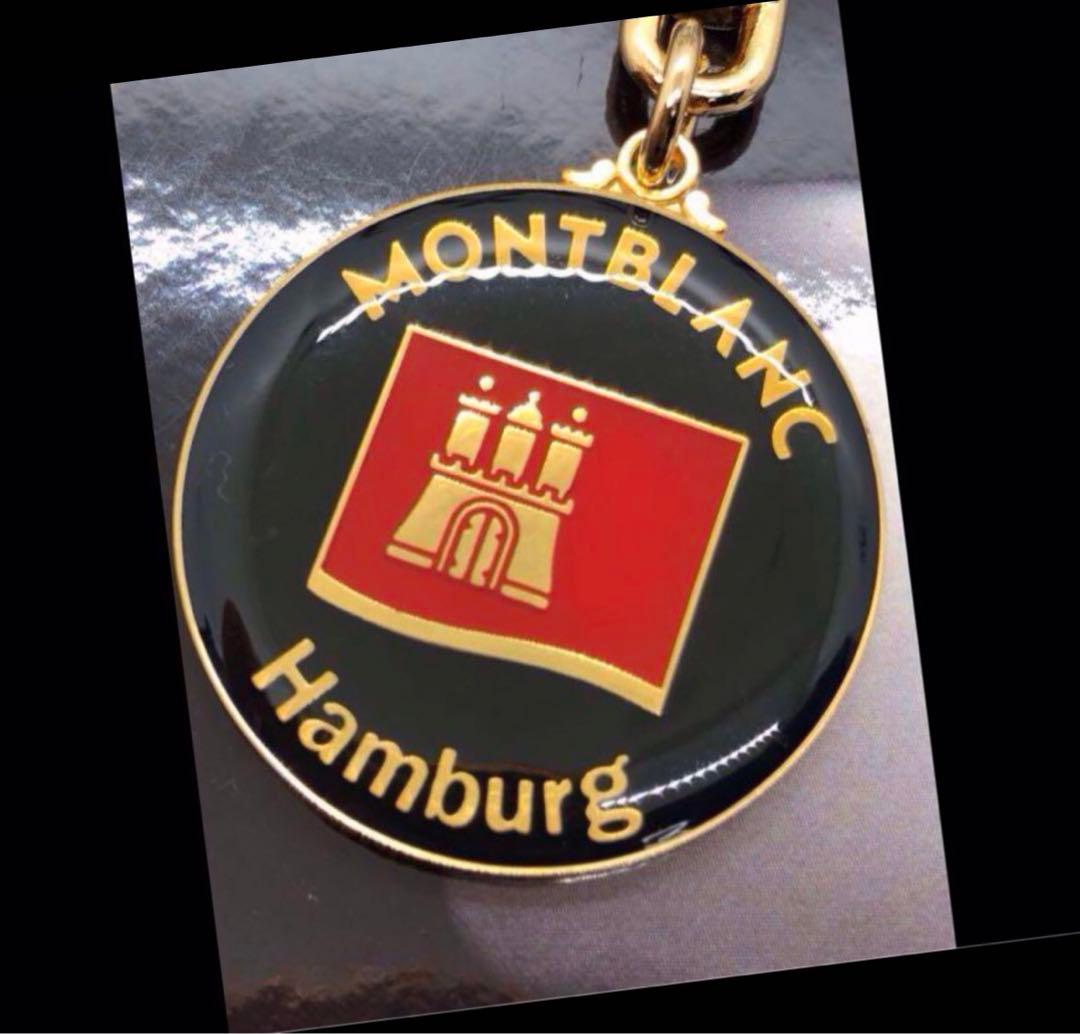 モンブラン⭐️非常にレアなヴィンテージ・ゴールドメダル⭐️スターマーク　キーホルダー