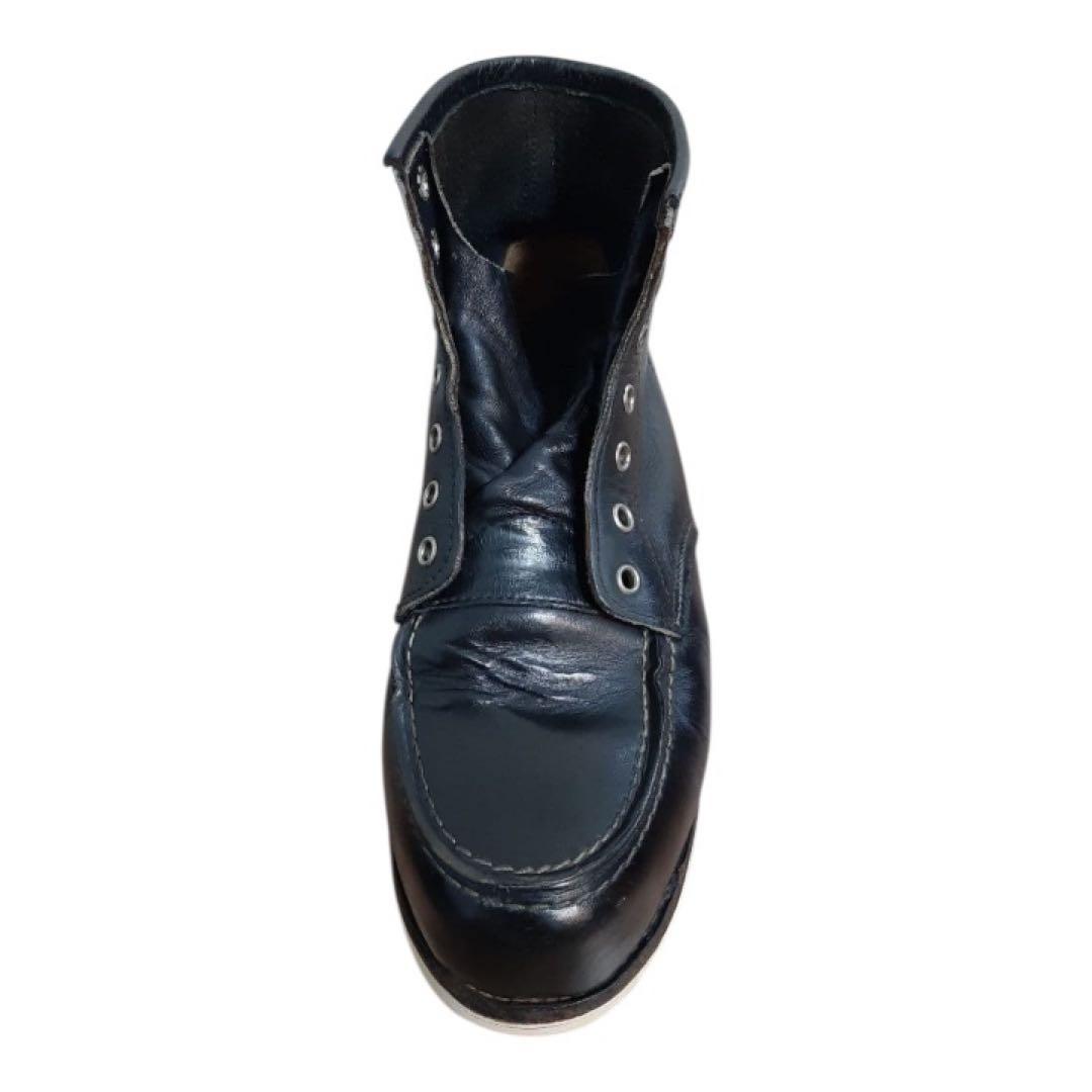 m*e様 レッドウィング　サイズ９.５Ｅ　２７.５センチ ブラック RED WI