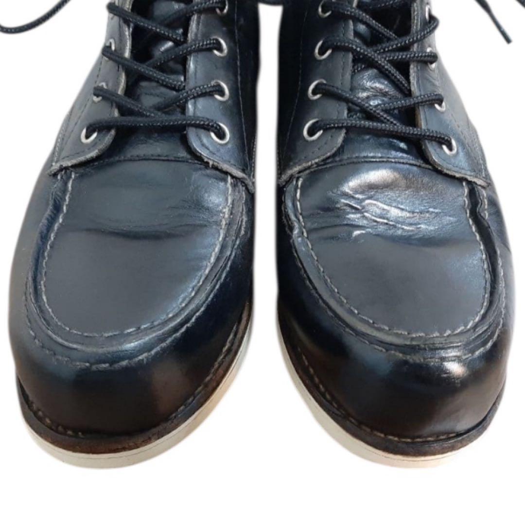 m*e様 レッドウィング　サイズ９.５Ｅ　２７.５センチ ブラック RED WI