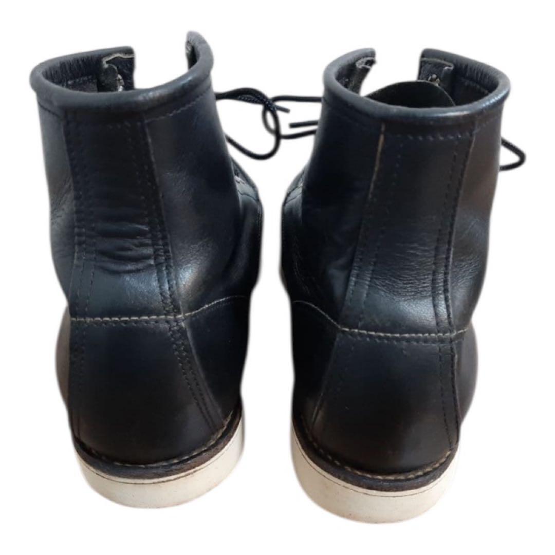 m*e様 レッドウィング　サイズ９.５Ｅ　２７.５センチ ブラック RED WI