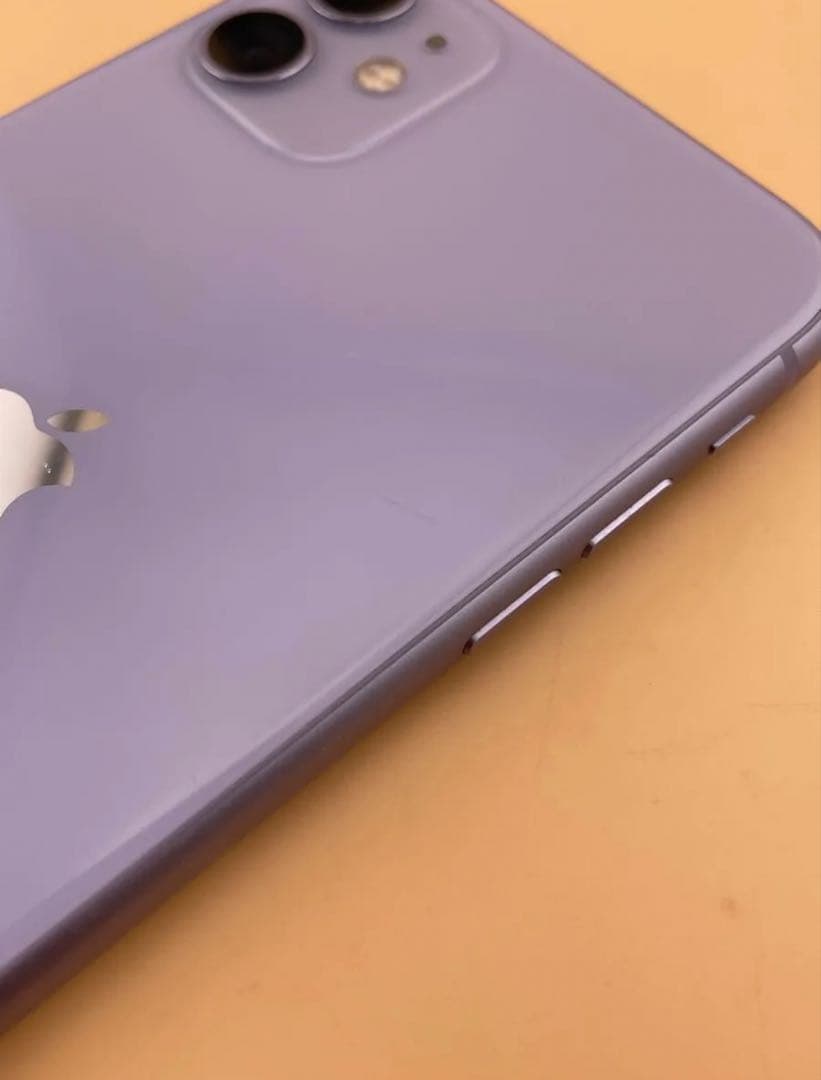 iPhone 11 64GB SIMフリー パープル　バッテリー100%