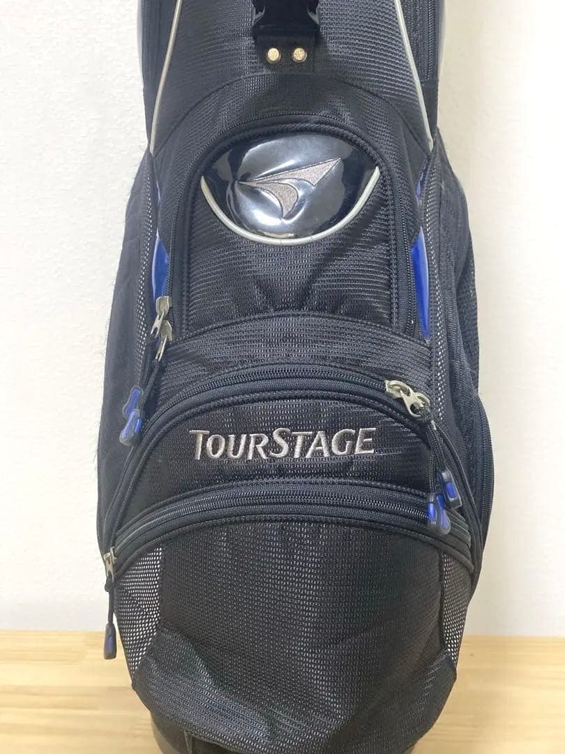 【美品✨】 TOUR STAGE ツアーステージ ゴルフバッグ キャディバッグ