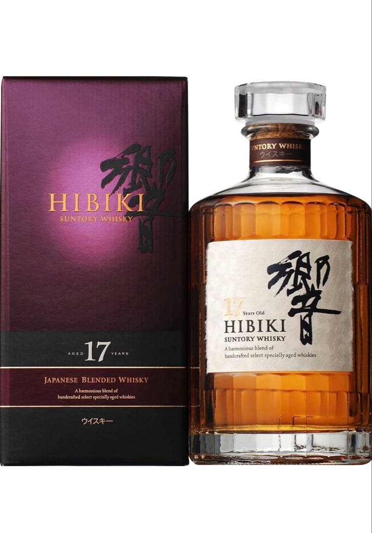 サントリーウイスキー響　17年　700ml　正規品　新品未使用　箱なし