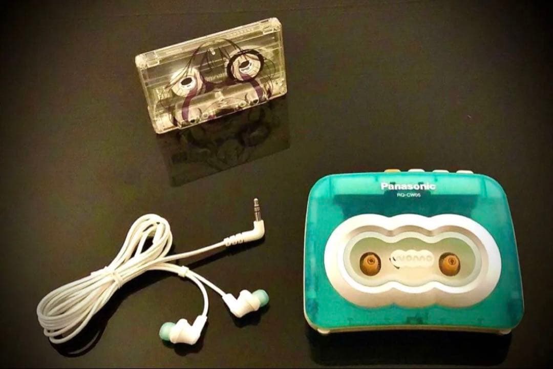 カセットプレーヤーPanasonic RQ-CW05 「 整備済み、完動超美品」