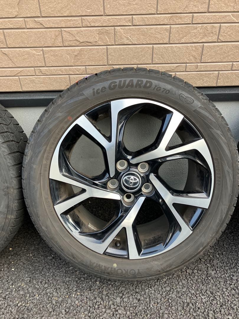 TOYOTA CHR 純正 18インチ ホイールスタッドレスタイヤ　2022年式