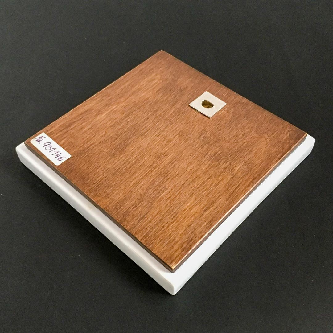 マイセン 「卓上の花束」H・ブレチュナイダー  陶板画 14.5センチ